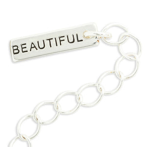 You're Beautiful Morse Code Necklace