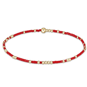 Enewton Bright Red Hope Unwritten Bracelet