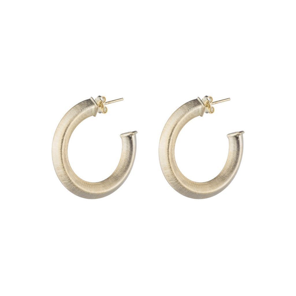 Gold Sheila Fajl Cleo Hoops