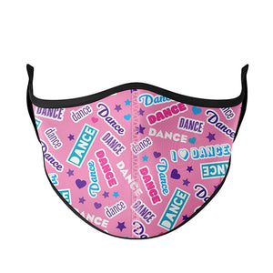 Dance Kid's Face Mask - Ages 3-7