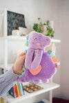 Dempsey the Dino Itzy Lovey Plush with Teether