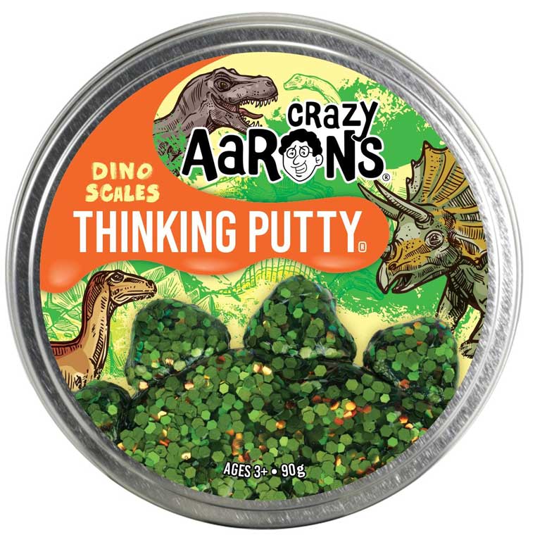 Dino Scales Full Size Crazy Aaron's Thinking Putty