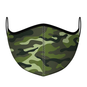 Camo Kid's Face Mask - Ages 3-7