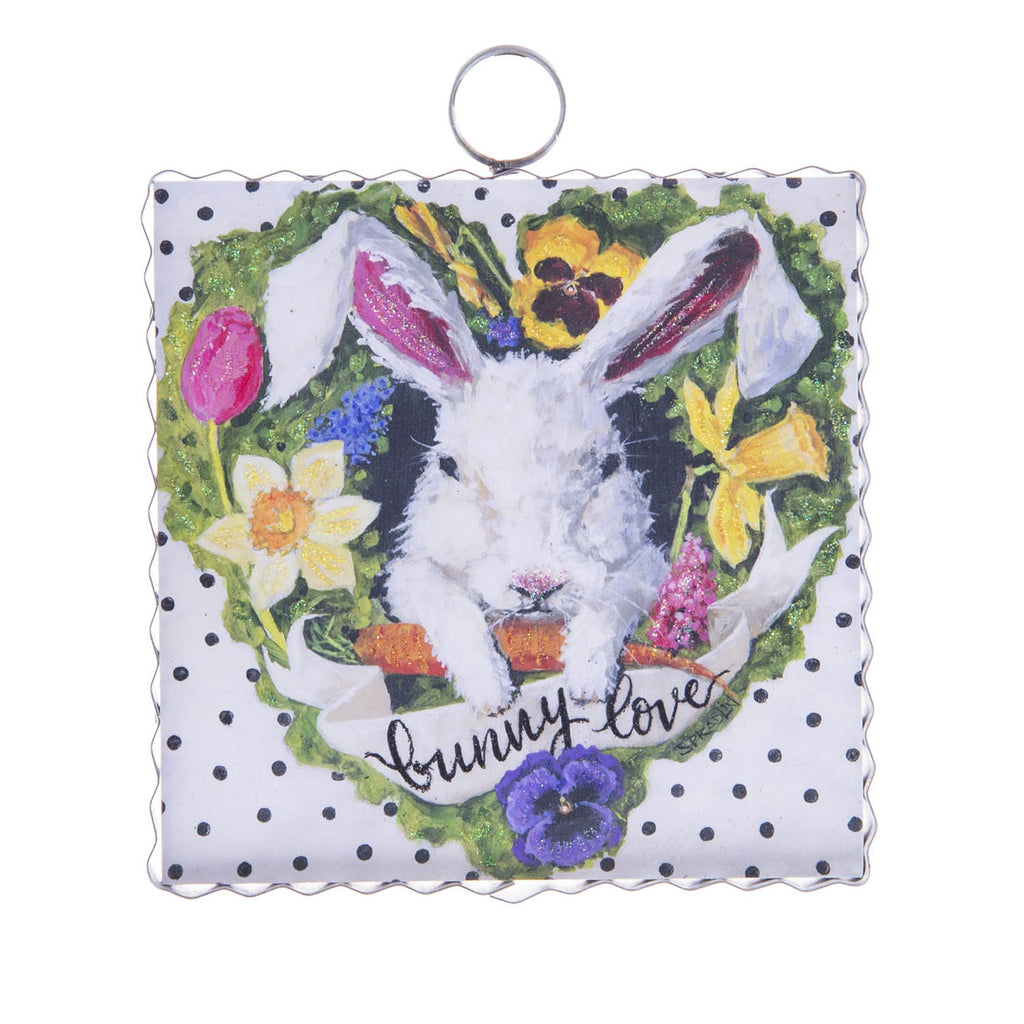 Roundtop Collection Mini Bunny Love Print