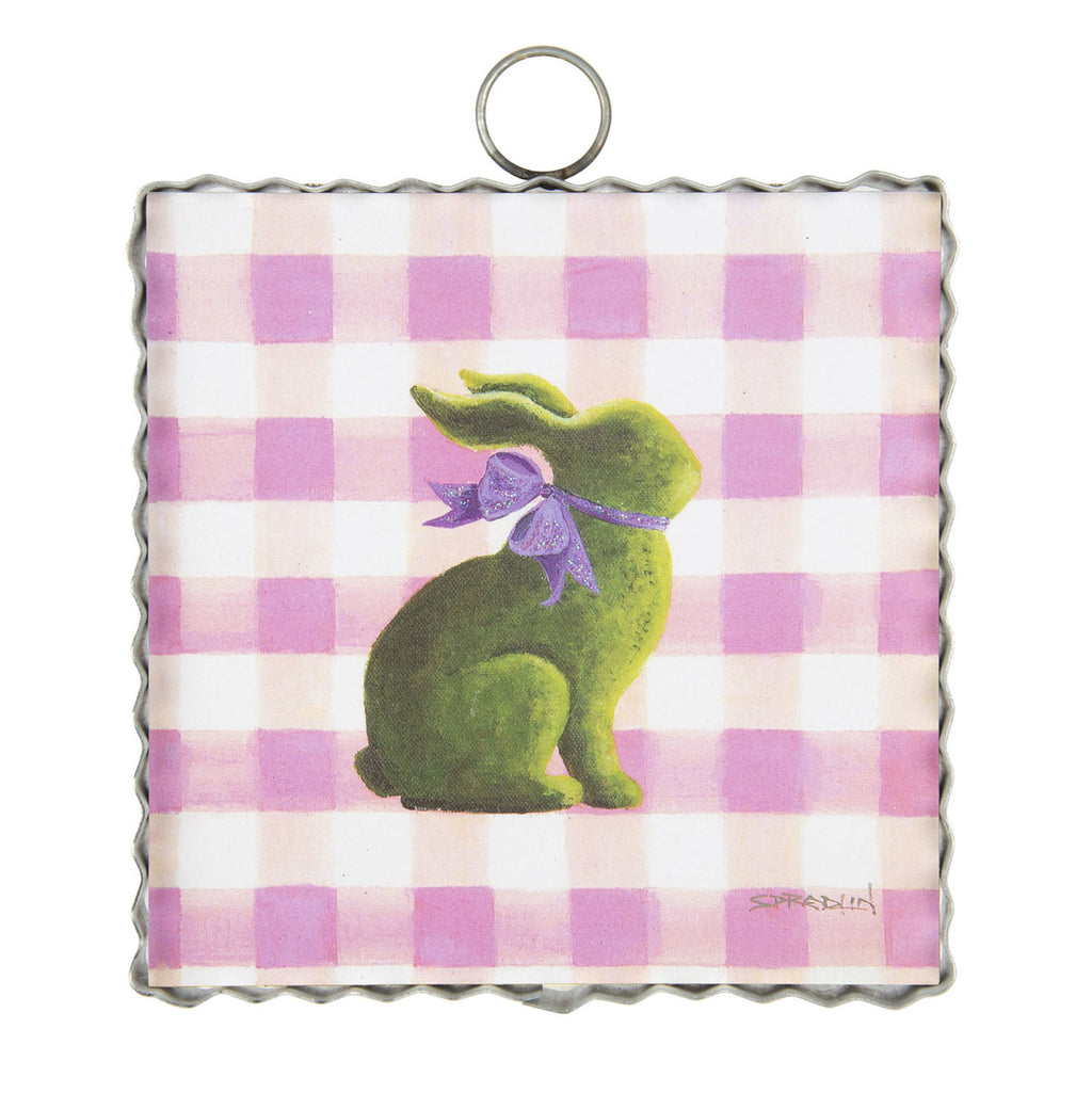 Roundtop Collection Moss Bunny Mini Gallery Print