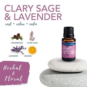 Clary Sage & Lavender Airome Essential Oil Blend