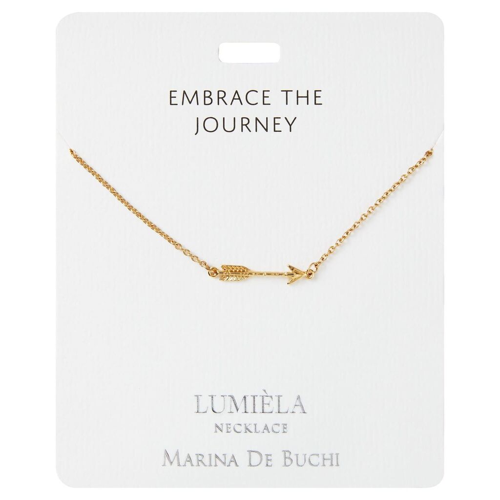Arrow "Embrace the Journey" Lumiela Necklace