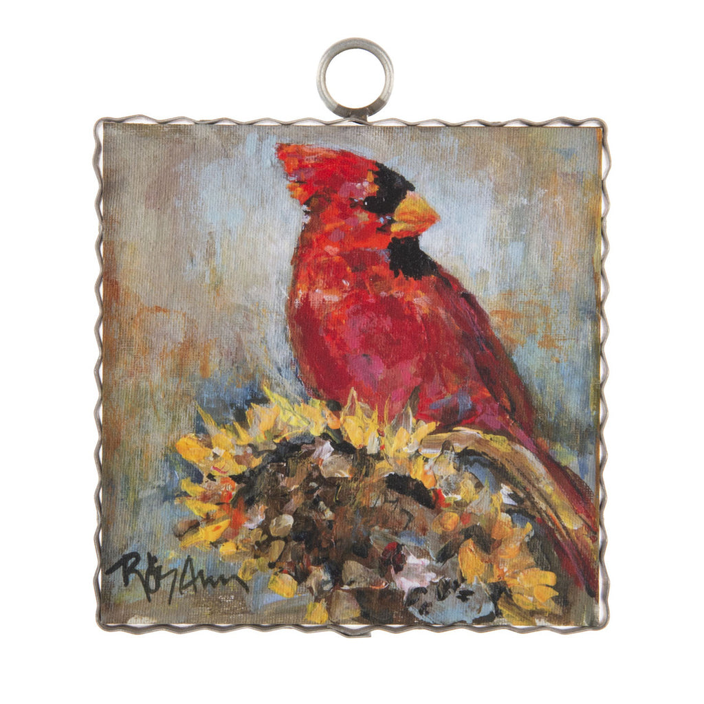 Roundtop Collection Rozie Fall Cardinal Print