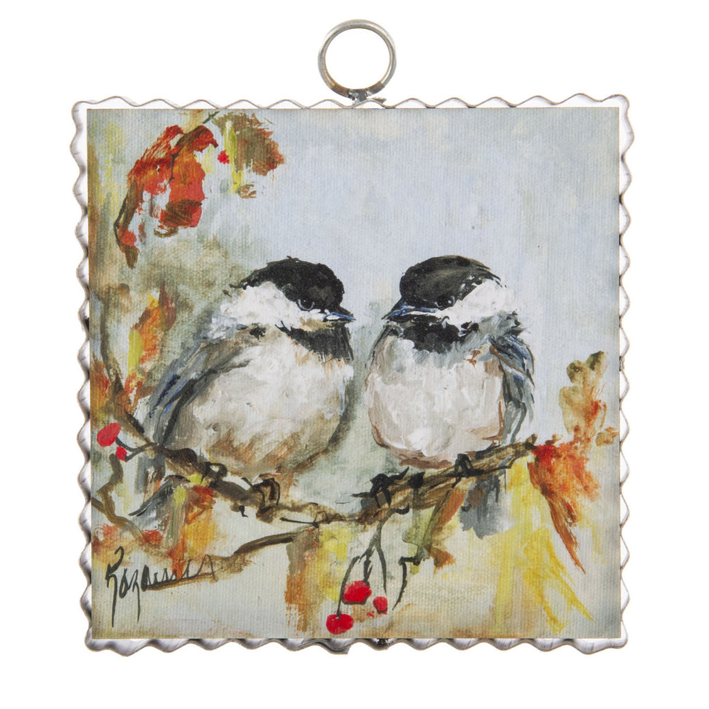Roundtop Collection Rozie Fall Chickadee's