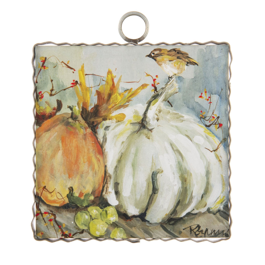 Roundtop Collection Rozie Fall White Pumpkin