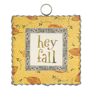 Roundtop Collection Hey Fall Mini Print