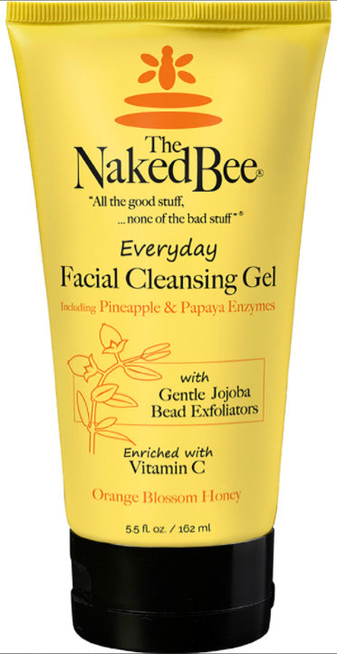 Naked Bee Orange Blossom Honey Facial Cleansing Gel