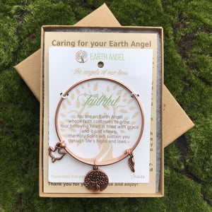 Faithful Earth Angel Bracelet