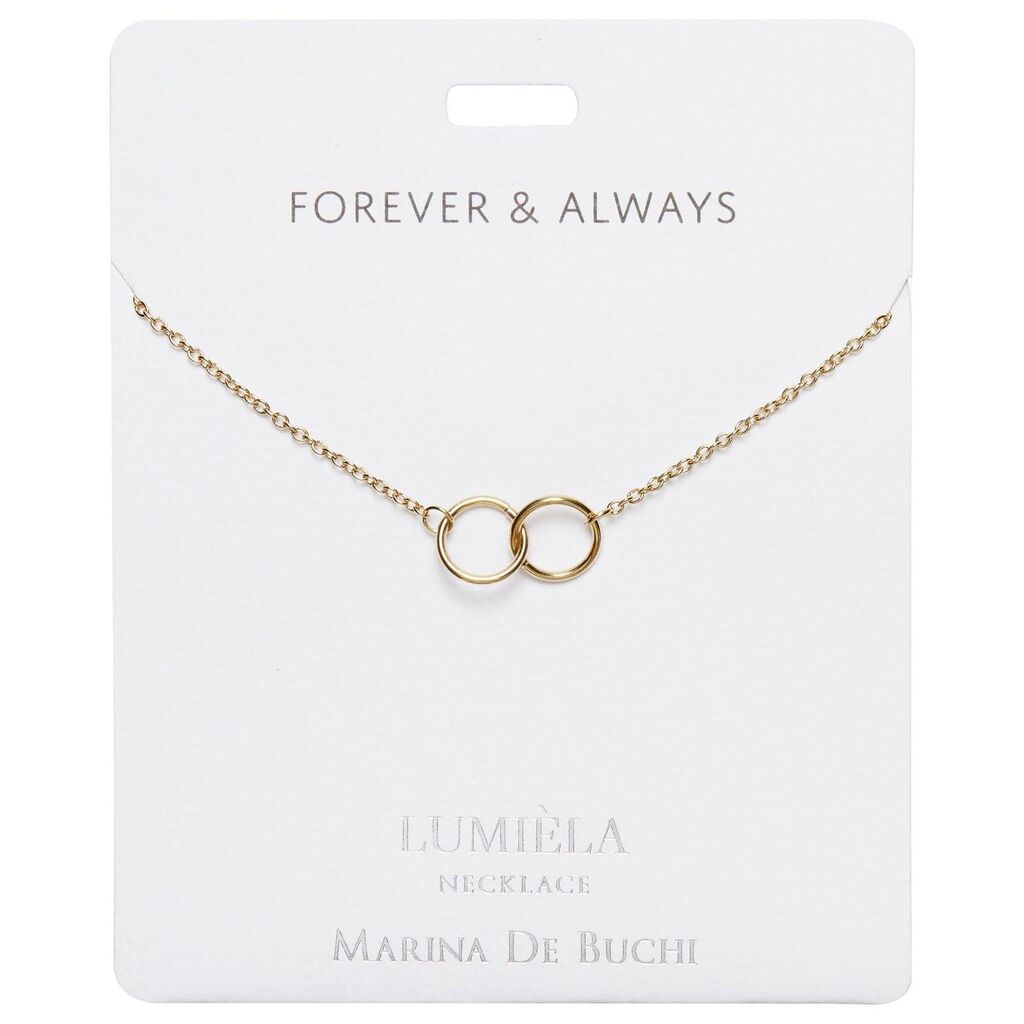 Circle Links "Forever & Always" Lumiela Necklace