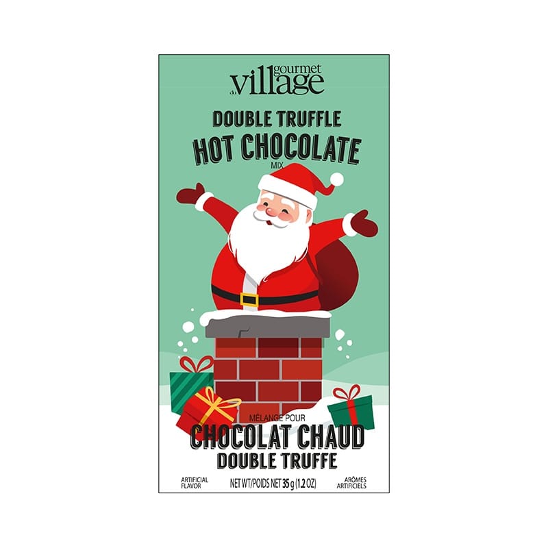 Double Truffle Santa Mini Hot Chocolate Mix