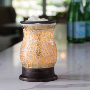 Gilded Glass Candle Warmer