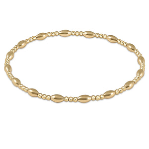 Enewton Gold Harmony Sincerity Pattern 2mm Bead Bracelet