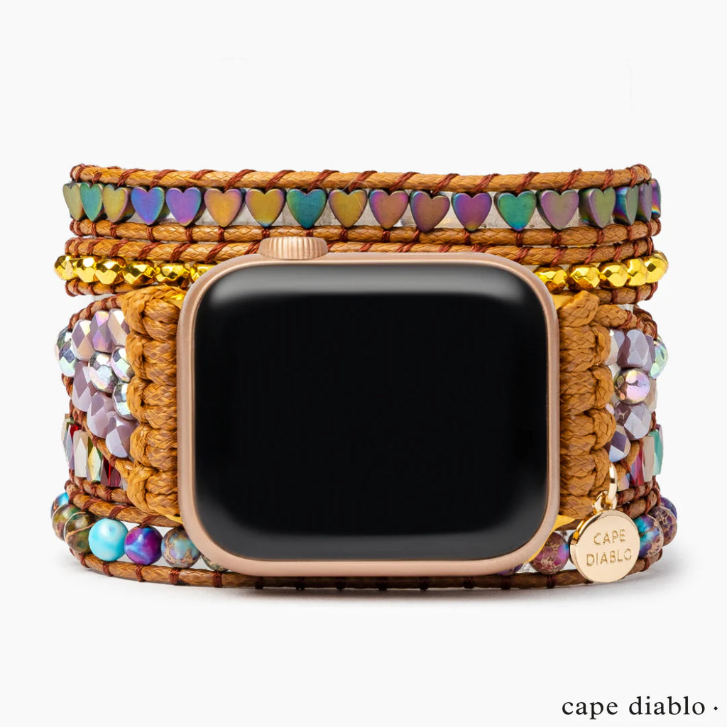Cape Diablo Intense Love Protection Apple Watch Strap