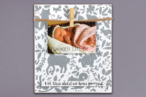 For This Child We Have Prayed Photo Clip Frame