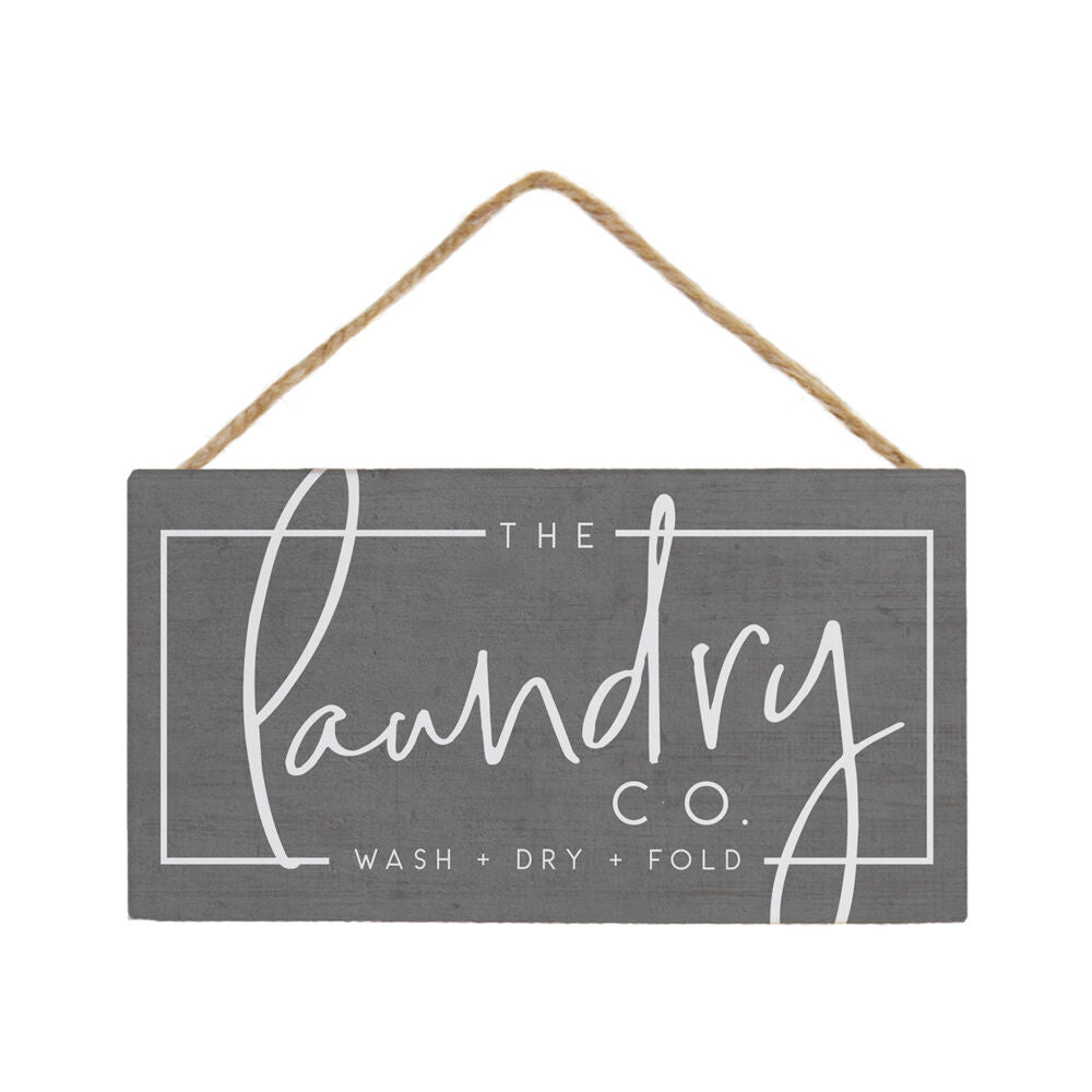 Laundry Co Petite Hanging Sign