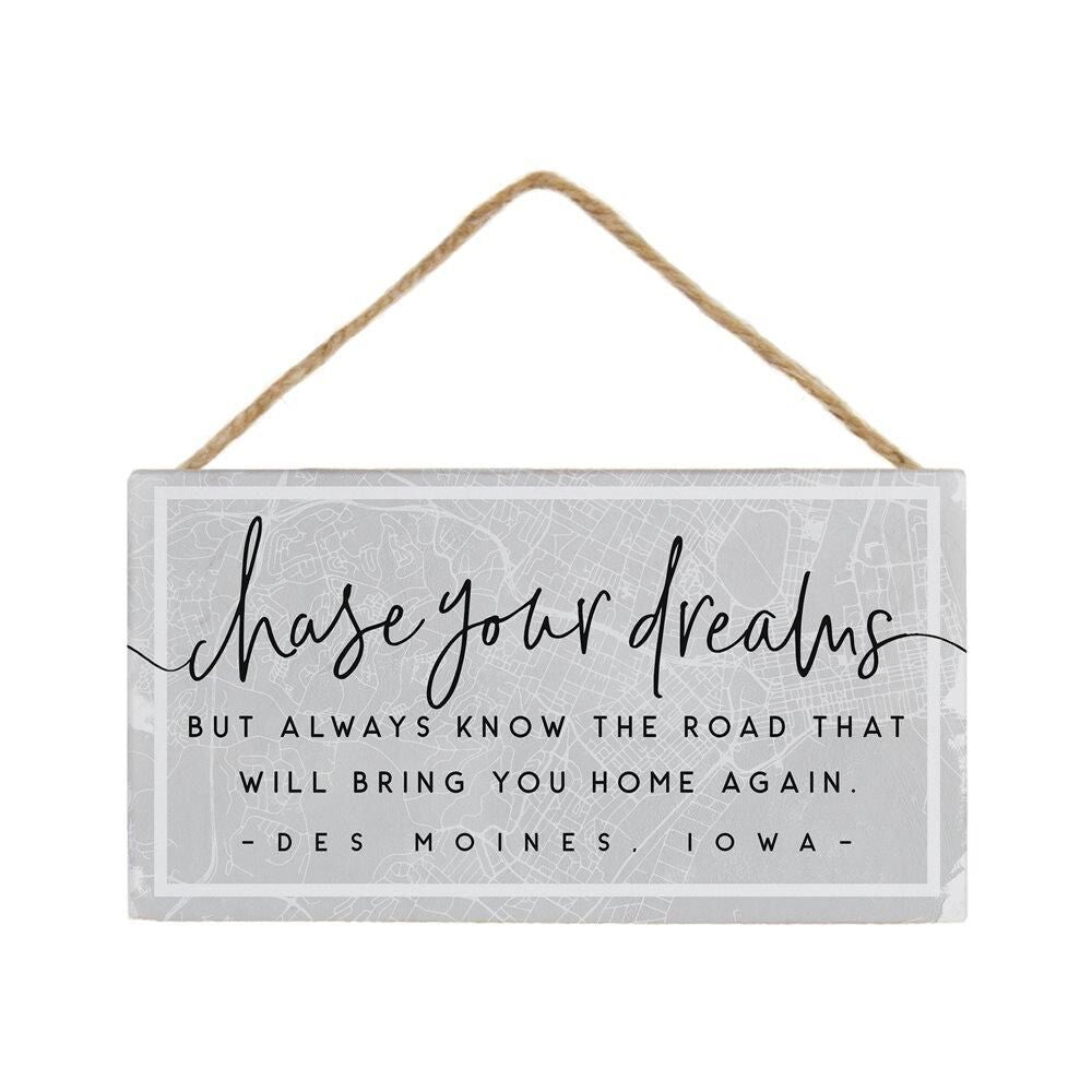 Chase Your Dreams Trinity Petite Hanging Sign