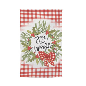 Joy to the World Garden Flag