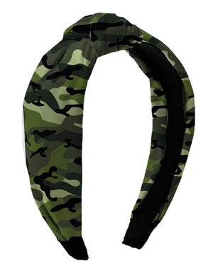 Camouflage Knot Headband