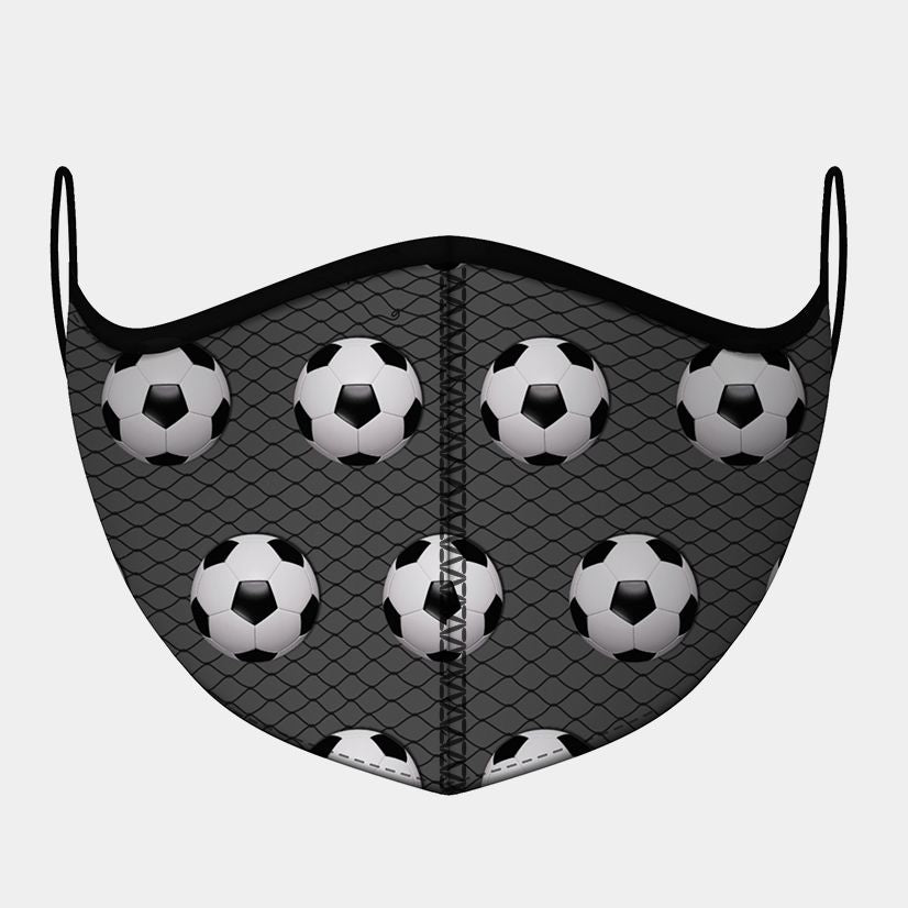 Soccer Face Mask - One Size Fits Most - Ages 8+