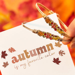 Luca + Danni Fall Foliage Medley Bangle Bracelet
