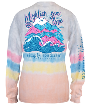 Mightier Long Sleeve Simply Southern Tee