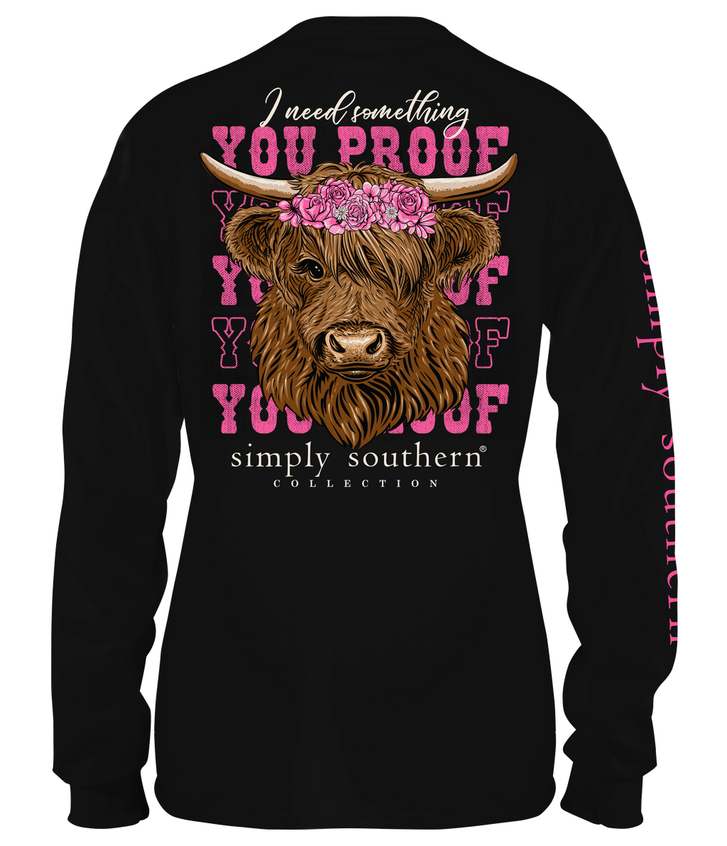 You Proof Long Sleeve Simply Southern Tee