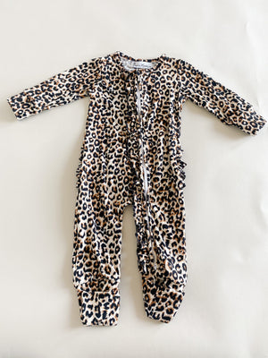 Leopard Baby Zippie