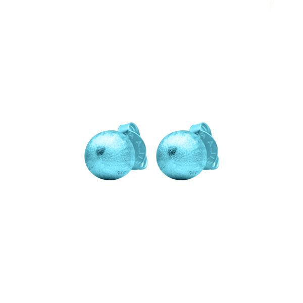 Royal Blue Sheila Fajl Lilou Little Ball Stud Earrings