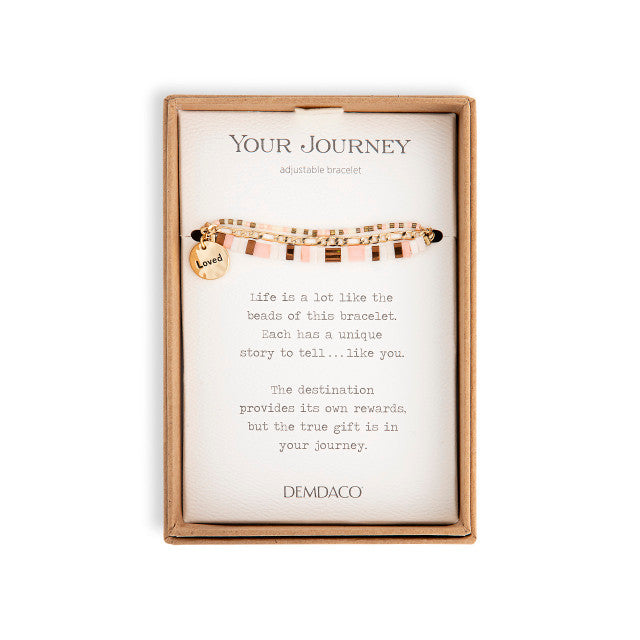 Loved Your Journey Tile Bracelet