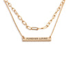 Loving Memories Gold Layer Necklace