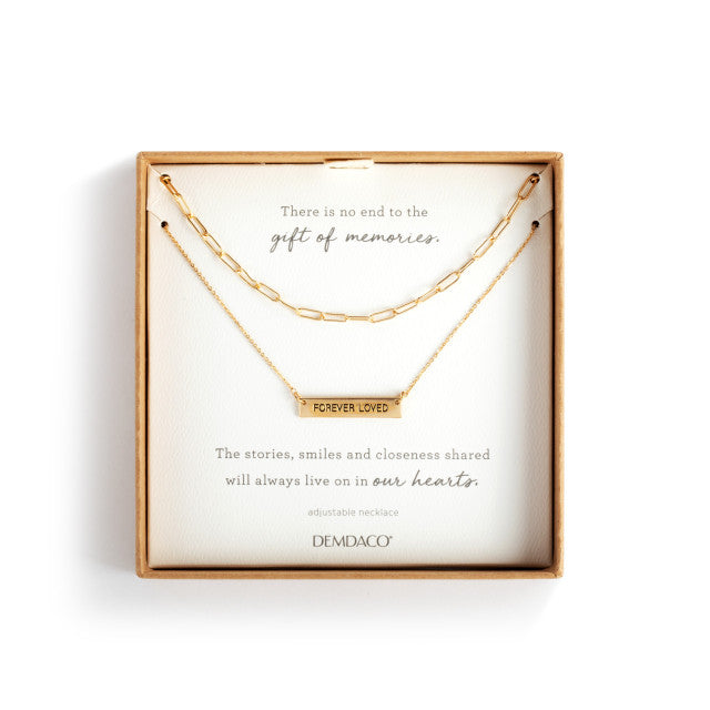 Loving Memories Gold Layer Necklace