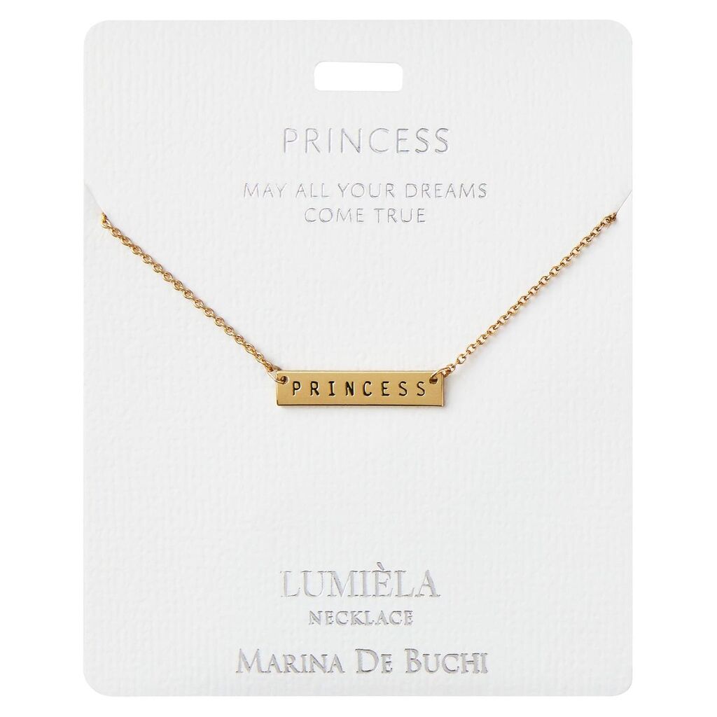 Princess Lumiela Bar Necklace