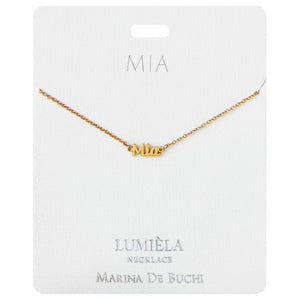 Script Name Lumiela Personalized Necklaces - A-K