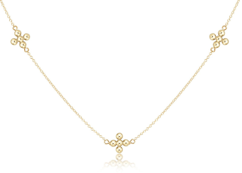 Enewton Classic Beaded Signature Cross 15