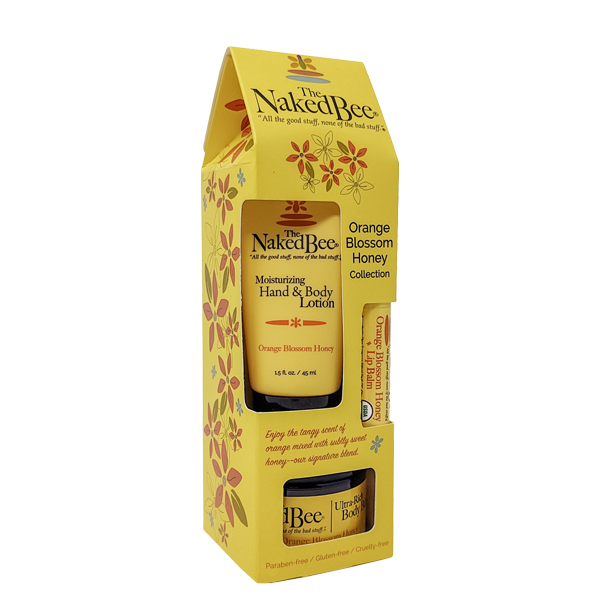 Naked Bee Orange Blossom Honey Gift Collection