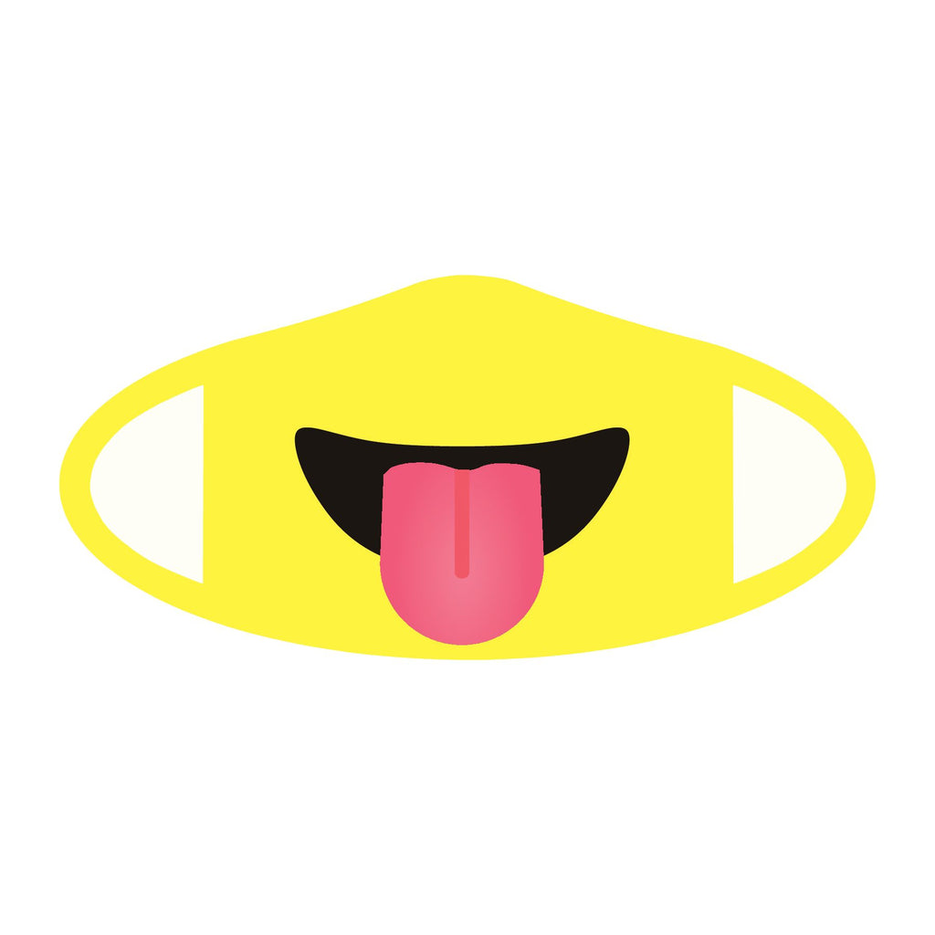 Tongue Emoji Mask