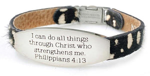 Safari Good Works Makes A Difference Bible Verse Bracelet