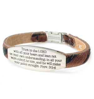 Safari Good Works Makes A Difference Bible Verse Bracelet