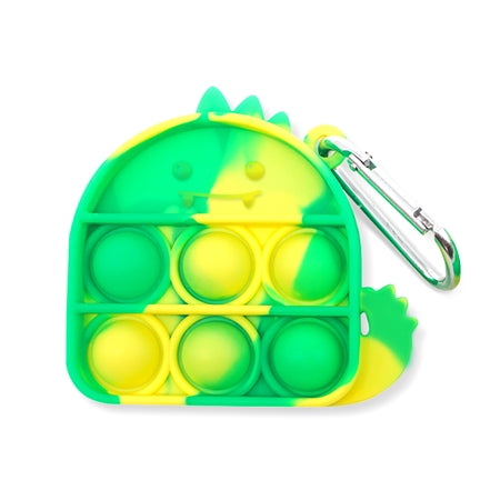 OMG Pop Fidgety Keychain - Dinosaur