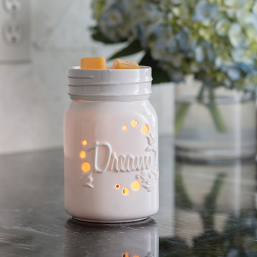 Dream Mason Jar Midsize Illumination Candle Warmer