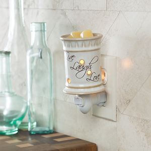 Live, Love, Laugh Pluggable Candle Warmer
