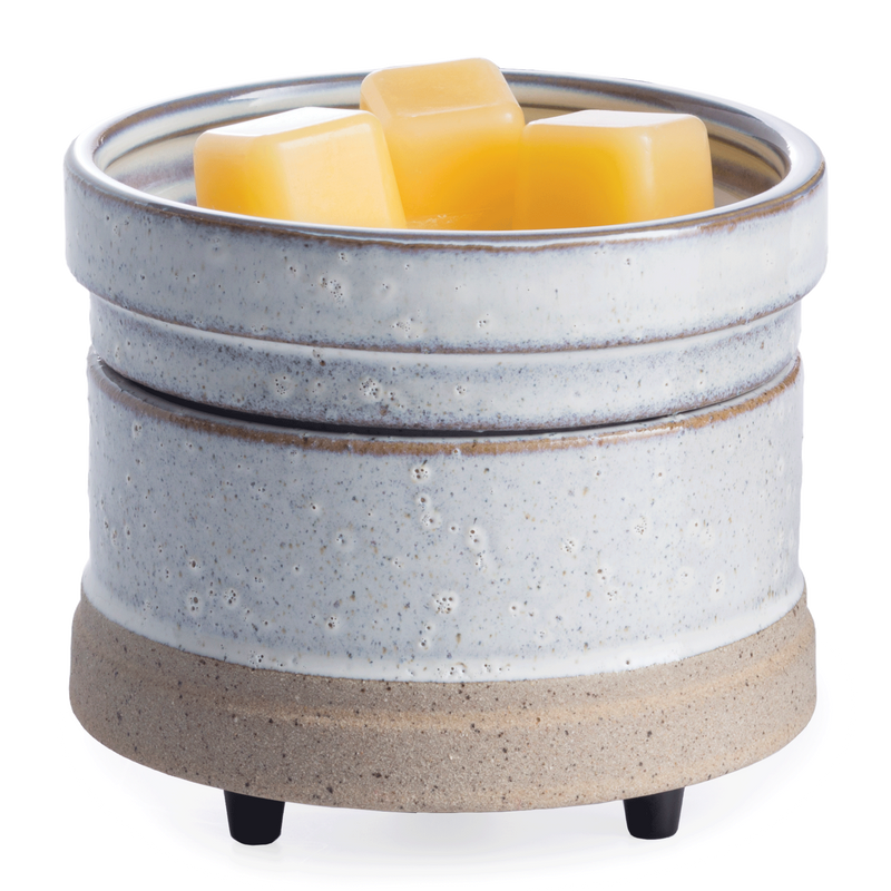 Rustic White 2-In-1 Classic Candle Warmer
