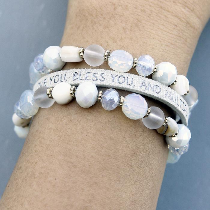 Pure Good Works Makes A Difference Bible Verse Bracelet
