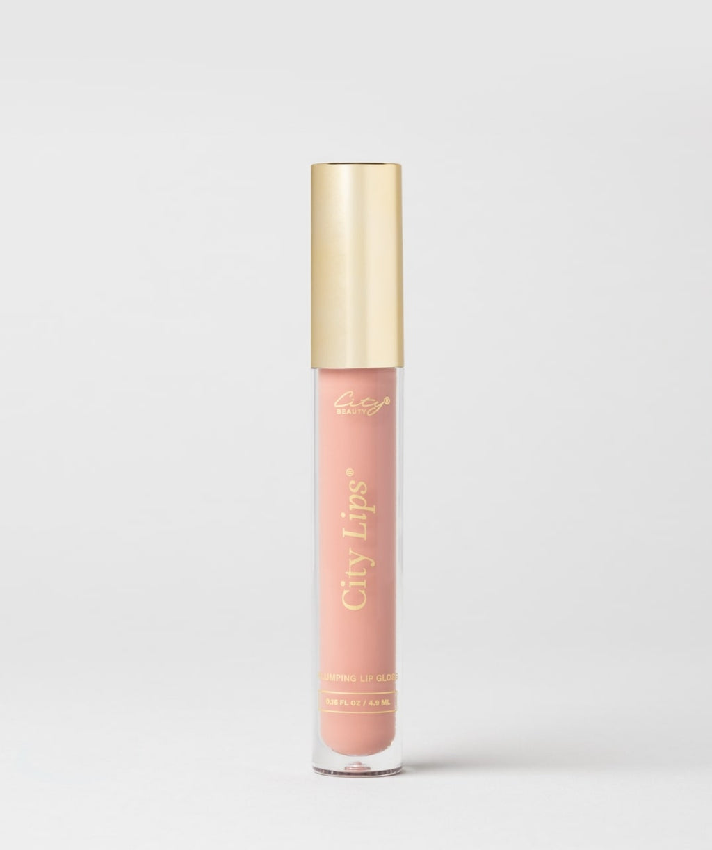 Pink Nude City Lips Plumping Gloss