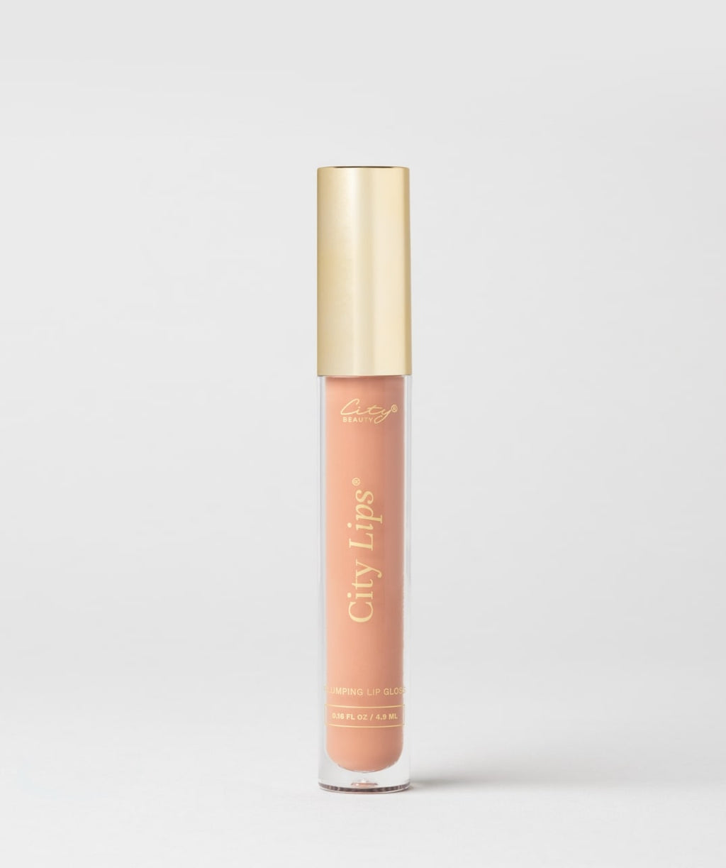 Nude Opaque City Lips Plumping Gloss